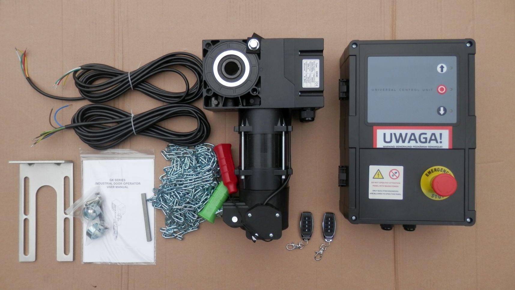 Napęd do bramy przemysłowej HATO INDUS GK40