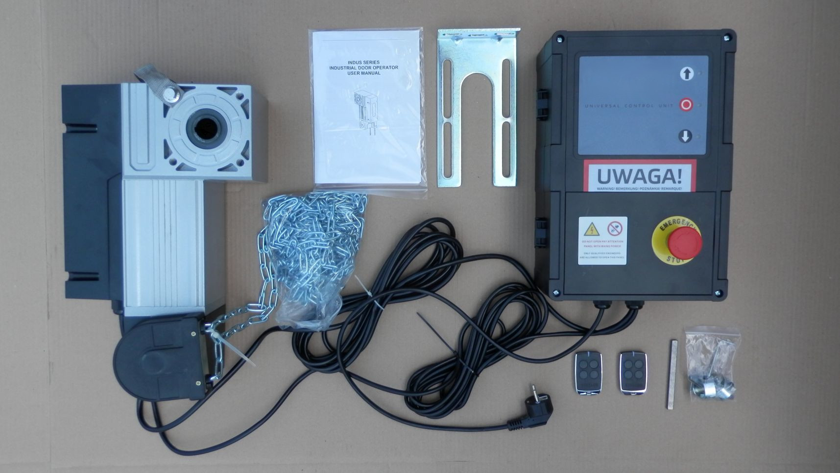 Napęd do bramy przemysłowej IND100 230V