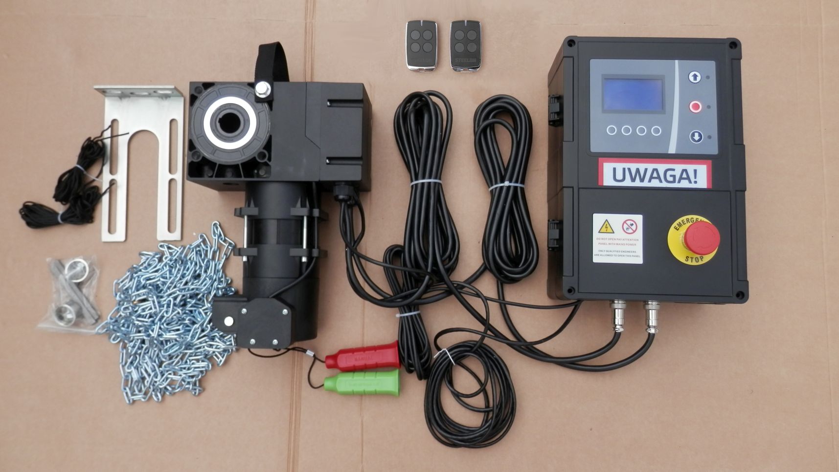 Napęd do bramy przemysłowej Indus 70DC/100DC