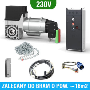 Napęd do bramy segmentowej garażowej lub przemysłowej GFA 5.24WS-25,40 230V