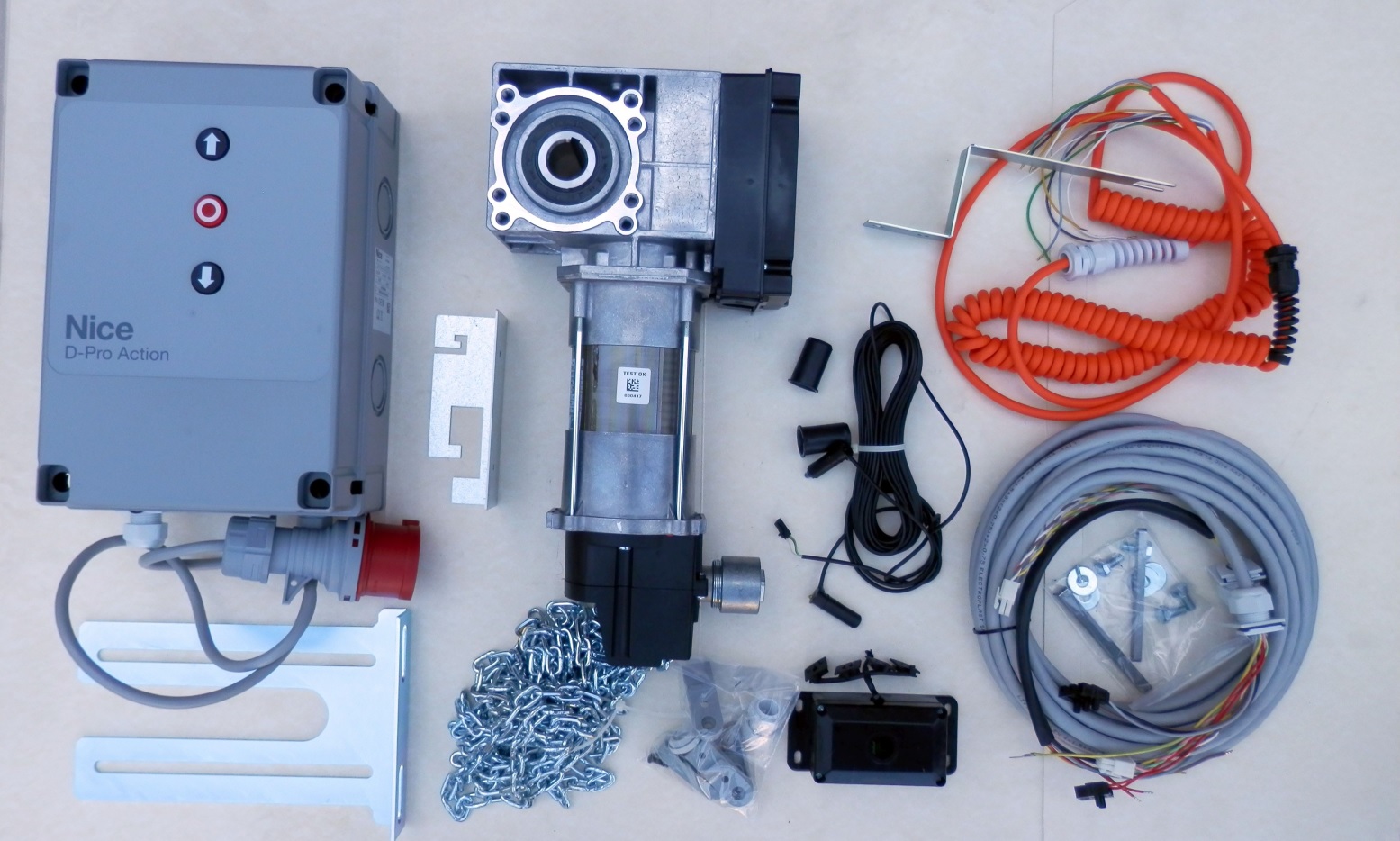 NICE SD napęd bramy przemysłowej + OSE