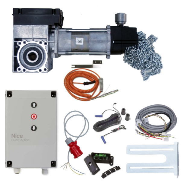 NICE SD napęd bramy przemysłowej + OSE