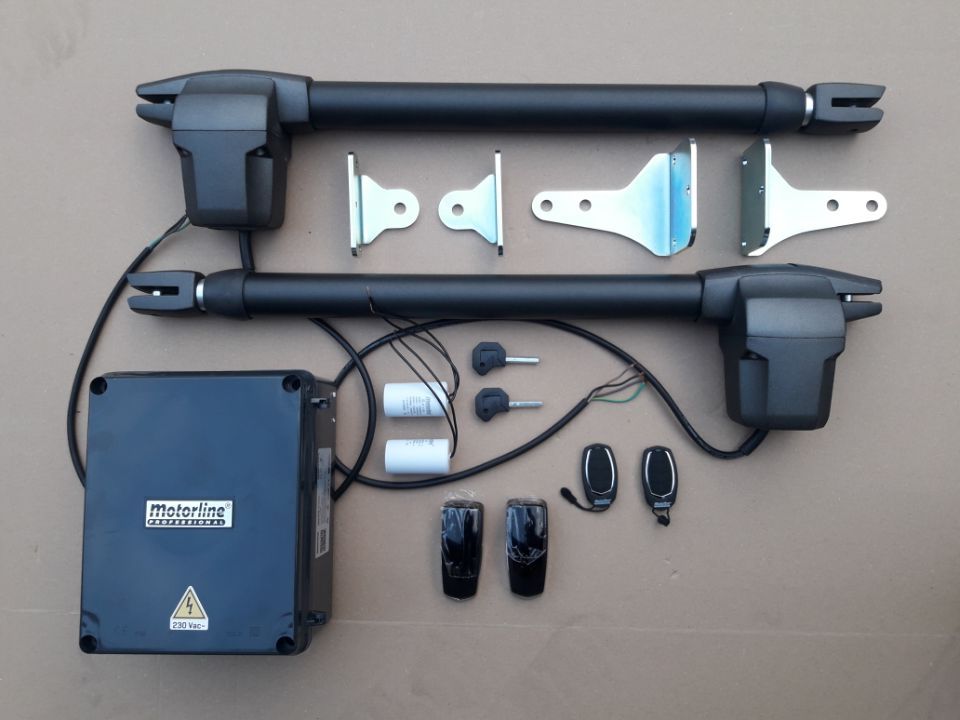 Motorline LINCE400 napęd bramy dwuskrzydłowej