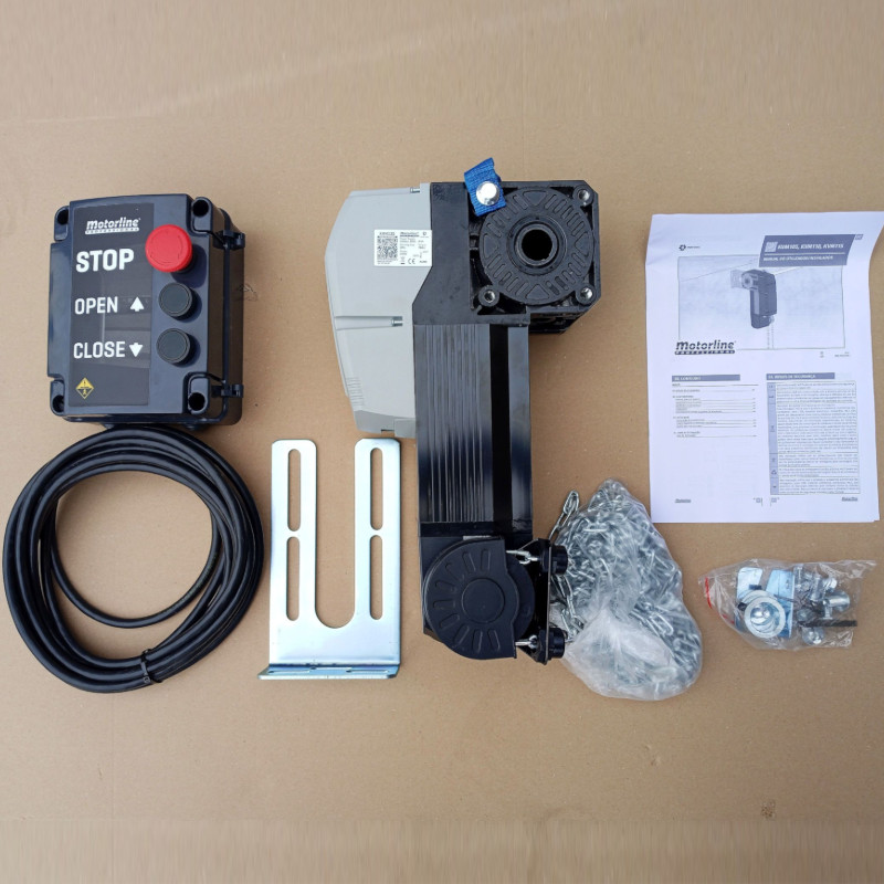 Motorline KVM105 230V napęd bramy przemysłowej