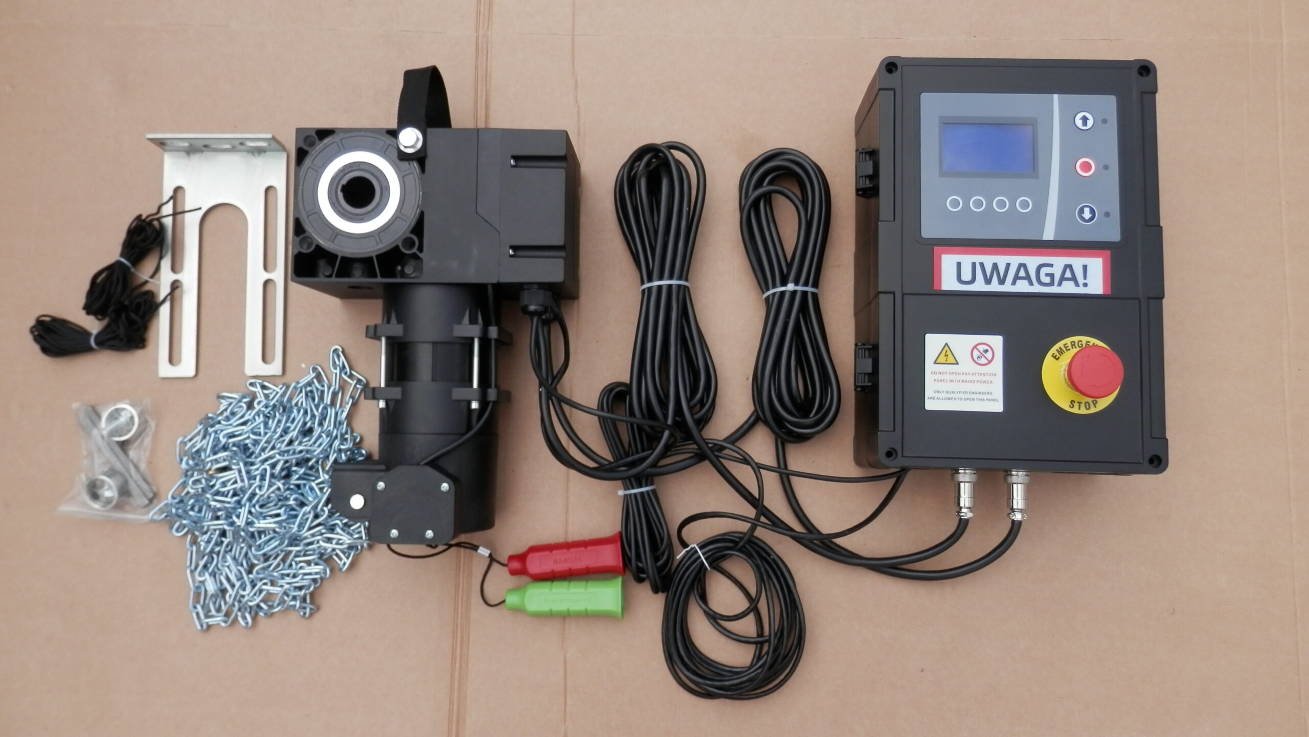 Napęd do bramy przemysłowej Indus 70DC/100DC