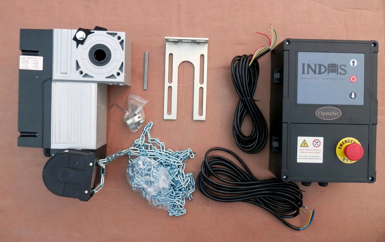 Napęd bramy przemysłowej INDUS 100s 400V