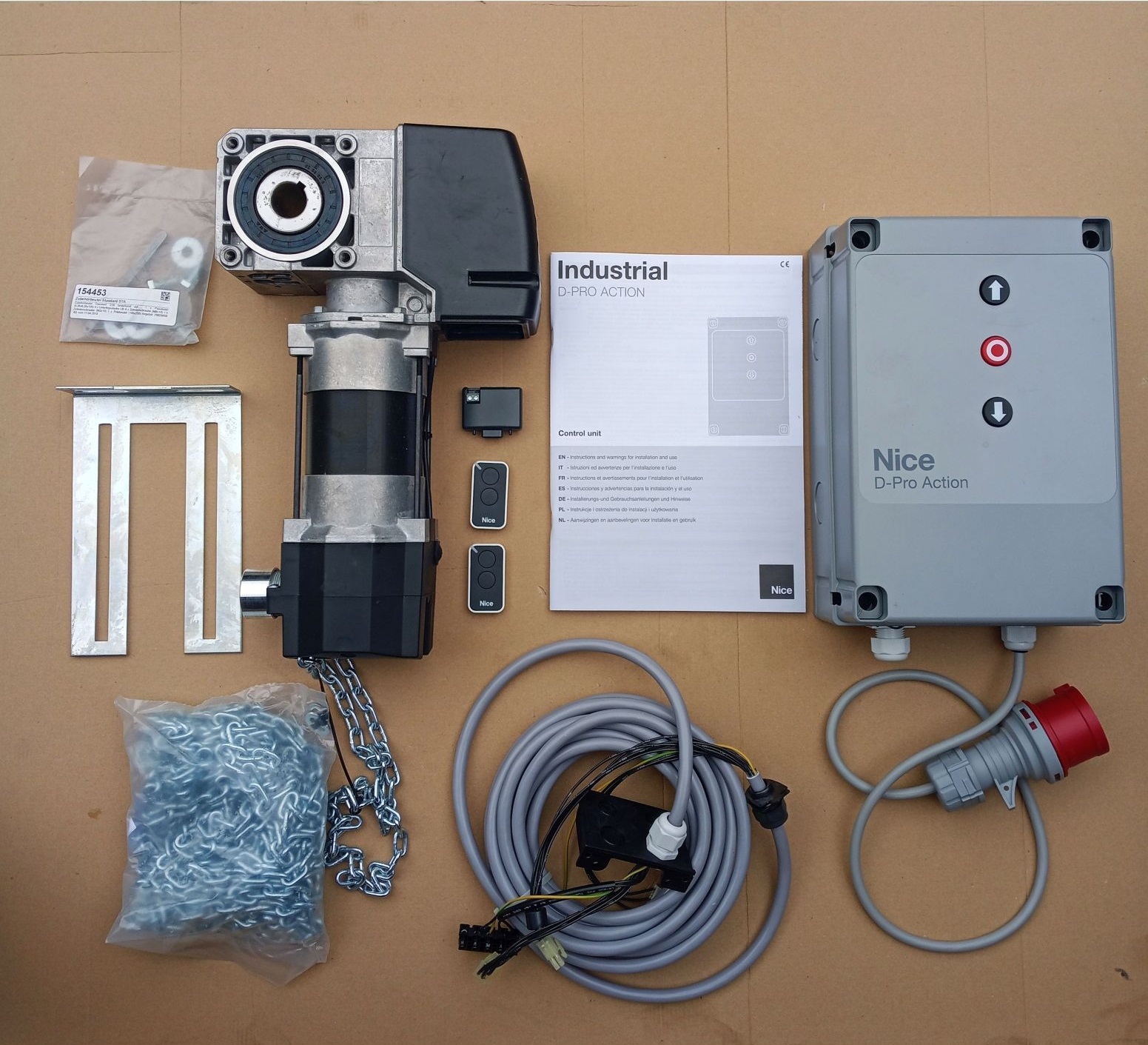 MARANTEC STA 1-11-19 z centralą NICE