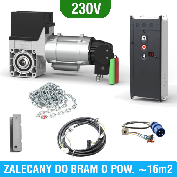 Napęd do bramy segmentowej garażowej lub przemysłowej GFA 5.24WS-25